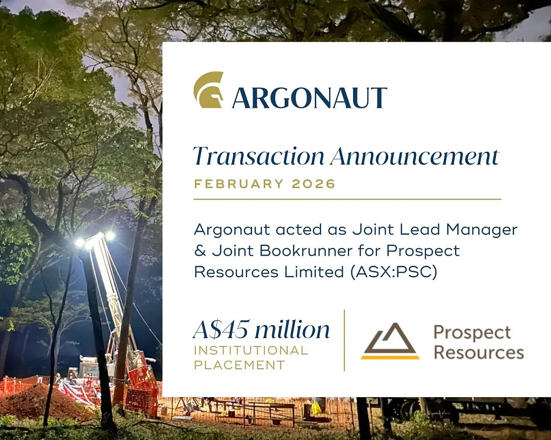 Argonaut 联合主导 Prospect Resources 4500万澳元融资，加速推进赞比亚 Mumbezhi 铜矿项目 - 1