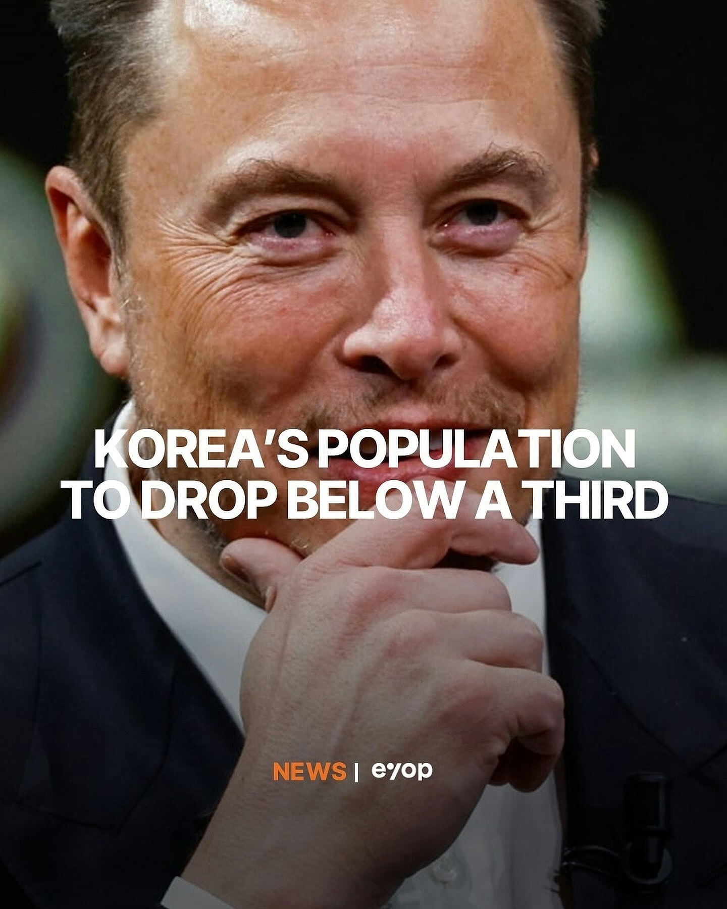马斯克预言韩国将消失：三代后人口仅剩3%，养娃成本全球第一（组图） - 2