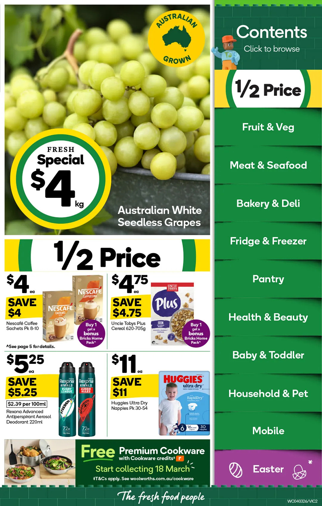 本周最新！澳洲各大超商特价商品一网打尽，大批好物骨折破半价！Woolworths、Coles、Aldi、Umall…（组图） - 2