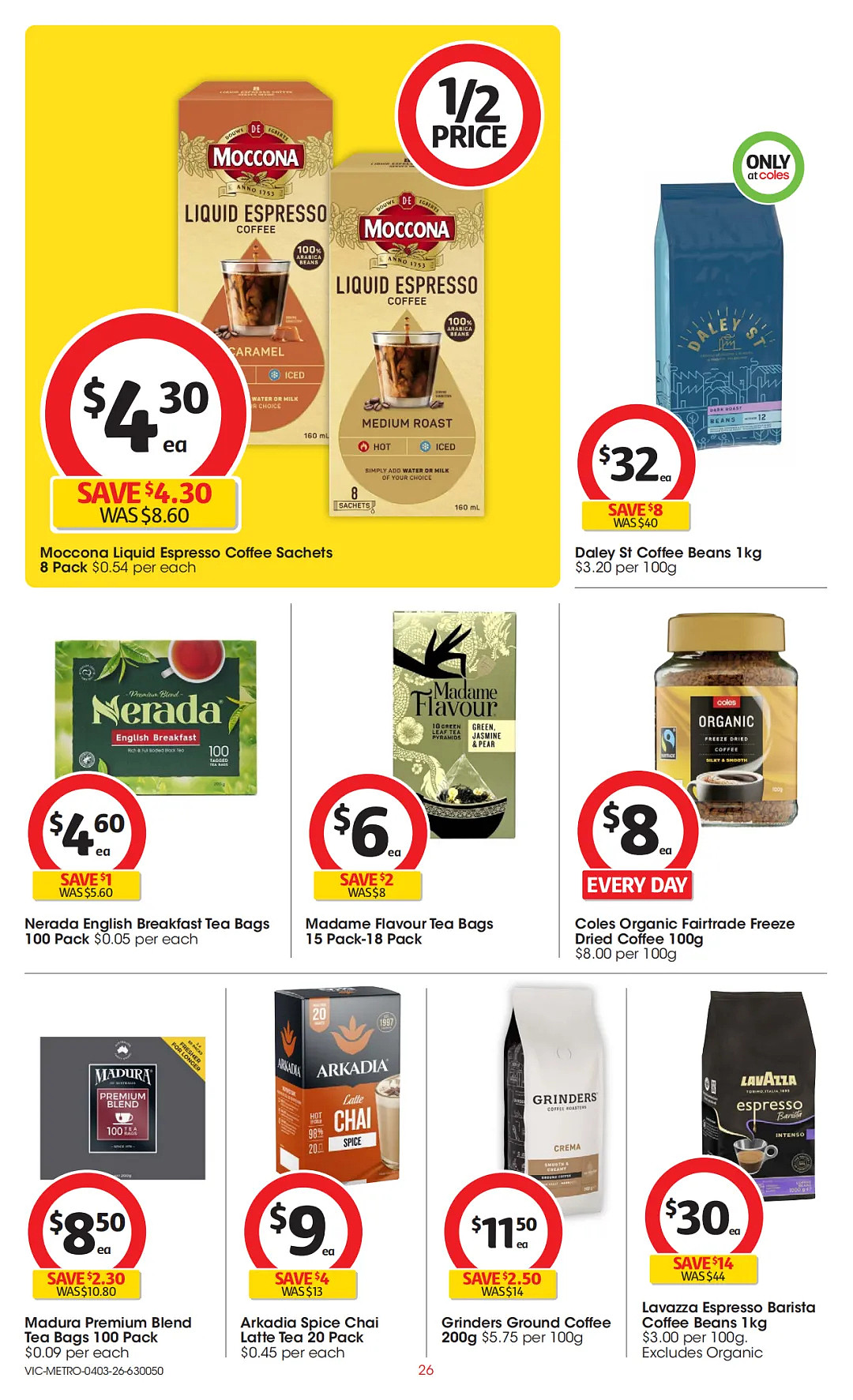 本周最新！澳洲各大超商特价商品一网打尽，大批好物骨折破半价！Woolworths、Coles、Aldi、Umall…（组图） - 56