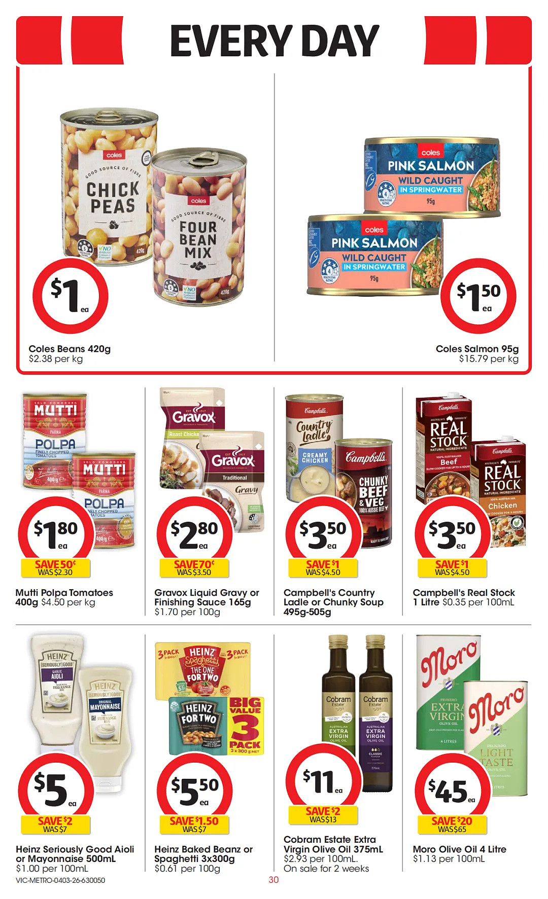 本周最新！澳洲各大超商特价商品一网打尽，大批好物骨折破半价！Woolworths、Coles、Aldi、Umall…（组图） - 60