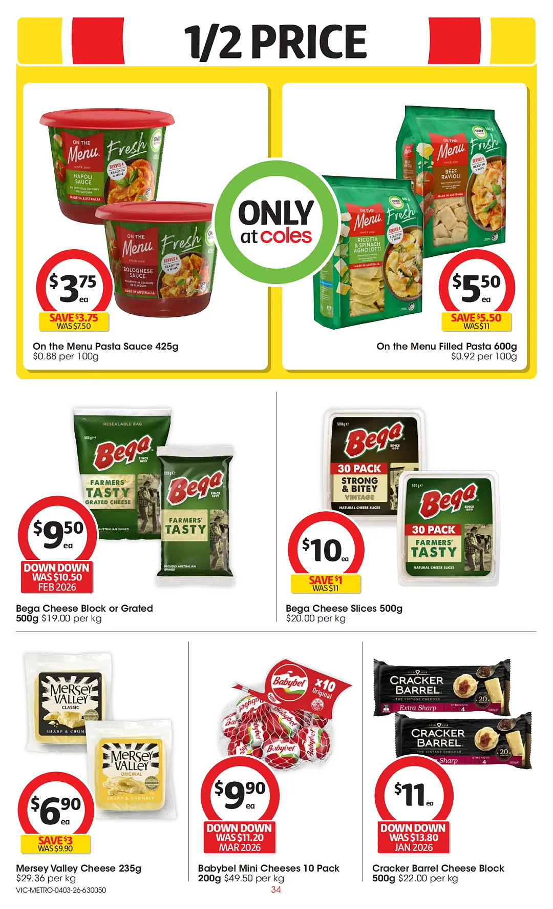 本周最新！澳洲各大超商特价商品一网打尽，大批好物骨折破半价！Woolworths、Coles、Aldi、Umall…（组图） - 64