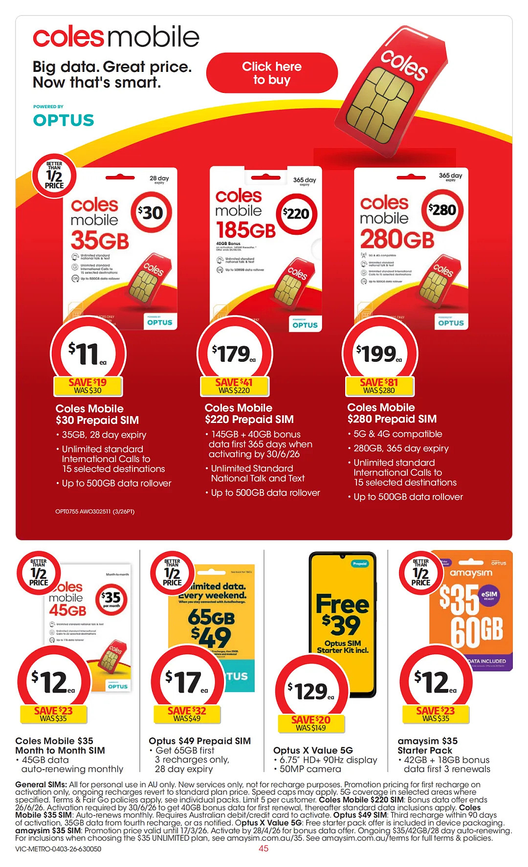 本周最新！澳洲各大超商特价商品一网打尽，大批好物骨折破半价！Woolworths、Coles、Aldi、Umall…（组图） - 75