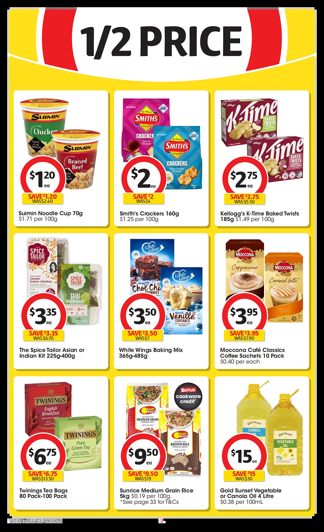 本周最新！澳洲各大超商特价商品一网打尽，大批好物骨折破半价！Woolworths、Coles、Aldi、Umall…（组图） - 33