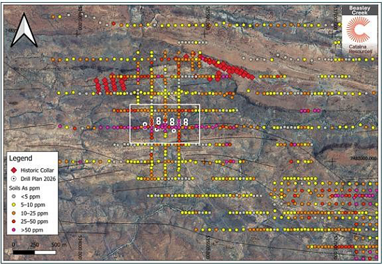 Catalina(ASX: CTN)Beasley Creek–Flamingo定义为铜金VMS与造山型金矿(组图) - 8