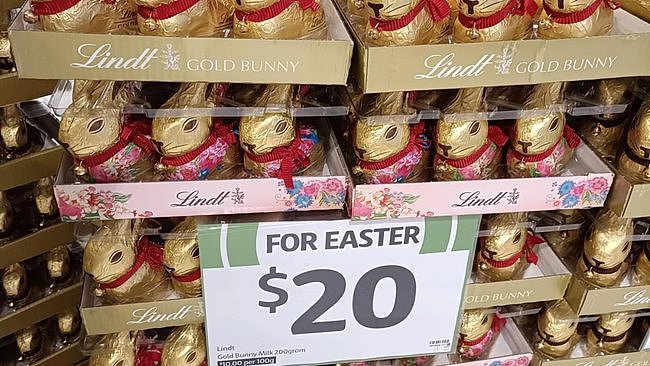 澳洲复活节巧克力卖出“黄金价”?Lindt兔子涨至$20!专家称价格回落要等到2027年(组图) - 1