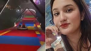 28岁女玩水滑梯惨遭抛飞身亡，好友目击录影画面曝（图） - 1