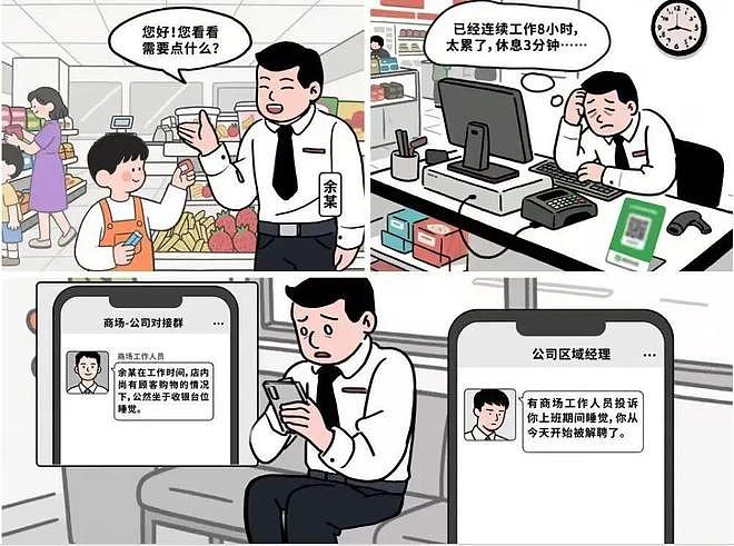 员工连续工作8小时，闭眼小憩3分钟被辞退！最高法点名 - 2