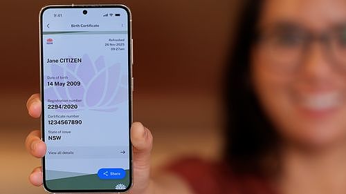 新州首发电子出生证！16至21岁青年可免费申领（组图） - 1