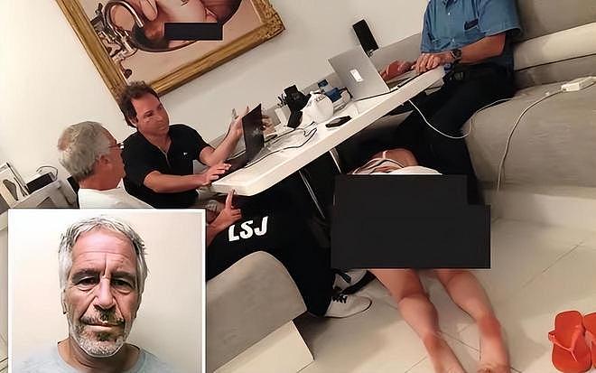 三观尽毁!萝莉岛新照片流出,办公桌下趴着妙龄女郎,不堪入目! - 1