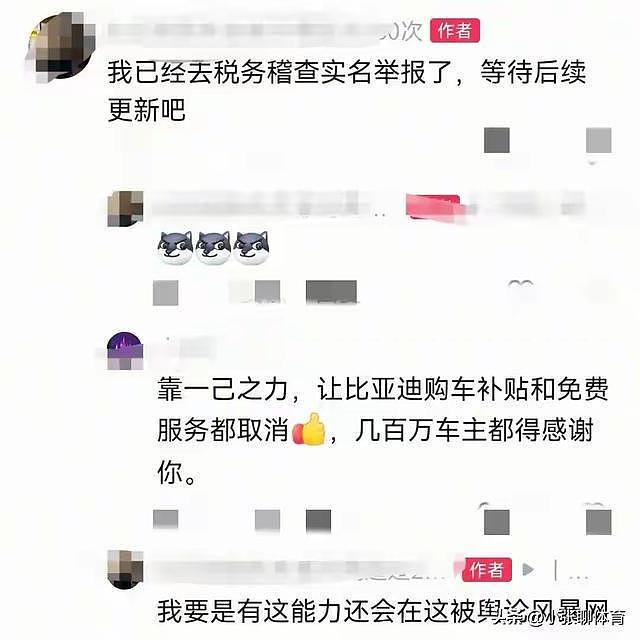 “蹭饭哥”后续来了！怪媒体没打码害他社死，准备举报比亚迪税务问题（组图） - 7