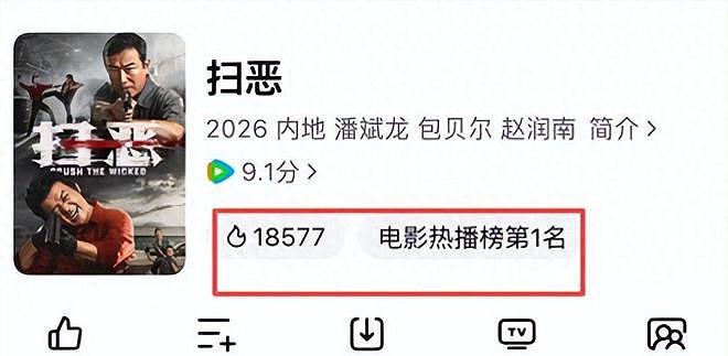 包贝尔新片开播,刚上线冲上榜单第一,女演员身材却成最大看点!(组图) - 1