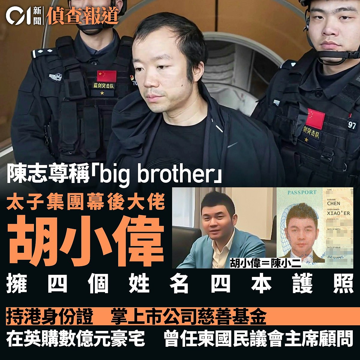 太子集团陈志调查:幕后大佬胡小伟四度改名,掌上市公司慈善基金(组图) - 14