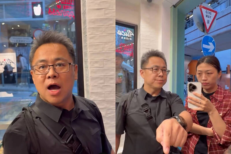 理亏就狂问“是不是中国人”！ 中国游客香港闹笑话画面曝光（图） - 1