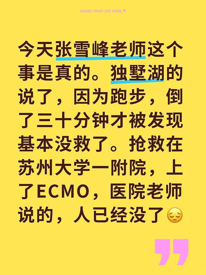 曝张雪峰倒下30分钟后才被发现，饮食习惯糟糕，一口气吃8根雪糕（组图） - 2