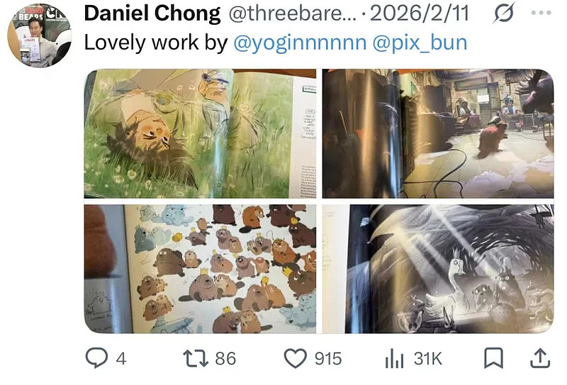 皮克斯火爆全球的河狸，是中国女孩在大二设计的（组图） - 15