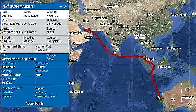 日本货轮冒充“中国船”闯过伊朗封锁线抵达澳洲(图) - 1