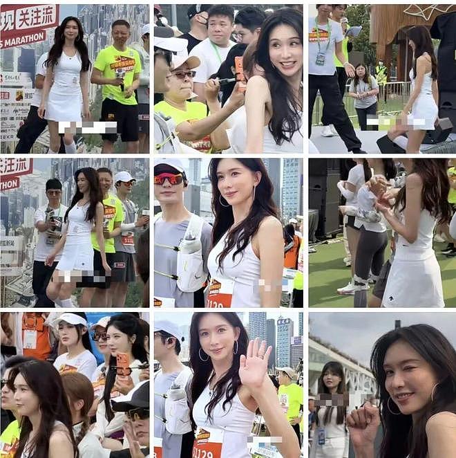 炸屏跑圈!51岁林志玲跑马拉松,生图状态封神,网友:满50减30!(组图) - 7