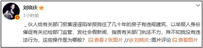 刘晓庆外甥否认吃绝户！怒斥刘晓庆造谣，承认有矛盾希望私下解决 - 3