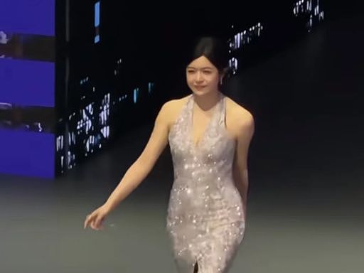陈妍希红毯胖出新高度！臀肥大、后背勒出两层肉，裙子被撑到崩开（组图） - 2