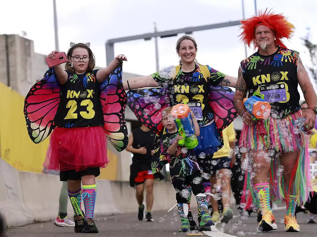 墨尔本3万人走上街头，2026年度Run for the Kids慈善跑火热开赛（组图） - 14