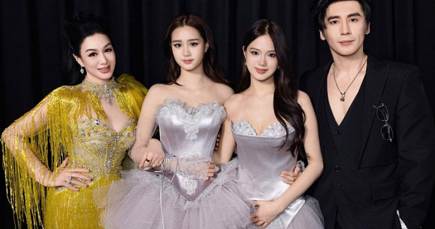 钟丽缇“美女基因”太狂！女儿Jaden、Cayla同台走秀被封双生芭比，颜值复制贴上太夸张 - 1