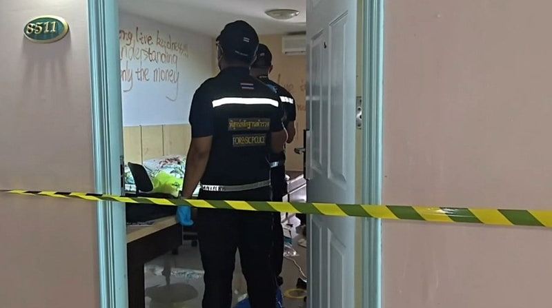 30岁中国留学生在泰国30多刀捅死21岁泰籍女友，留满墙血书堕亡（组图） - 2