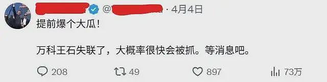 王石“被失联”不辟谣？万科藏着什么大瓜（组图） - 2