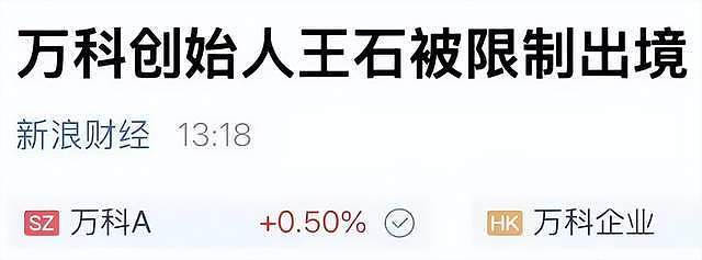 王石“被失联”不辟谣？万科藏着什么大瓜（组图） - 3