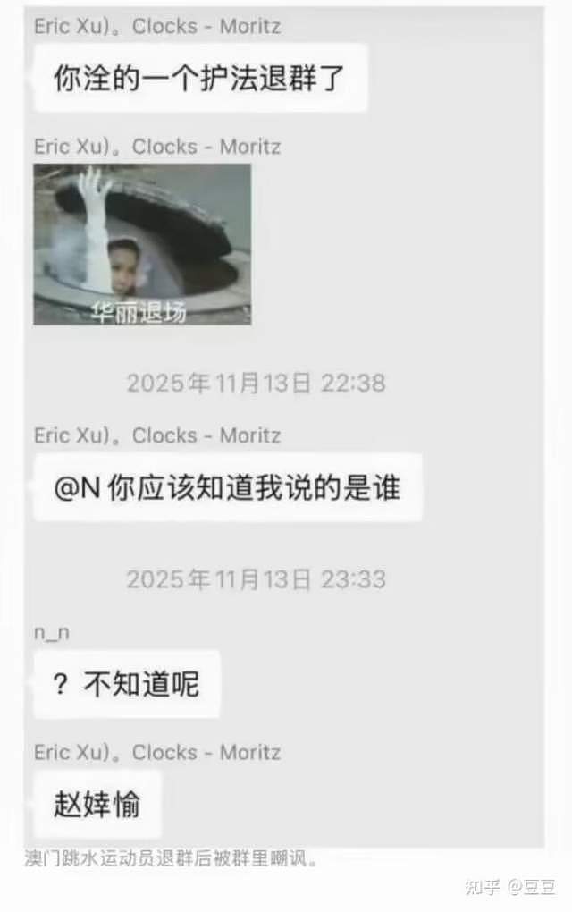 全红婵报警:澳门运动员退群,被扣大帽子,多位队友被牵连,太惨(组图) - 2