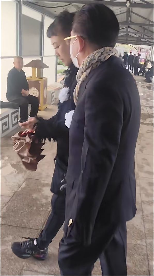 西游主演送别陈丽华：马德华痛哭，六小龄童冒雨，迟重瑞令人担忧（组图） - 5