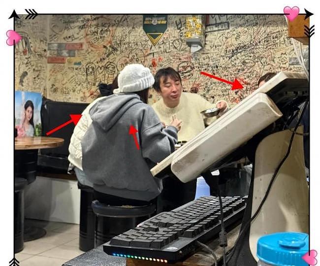 王思聪带三个美女韩国吃饭被偶遇，头发稀疏 - 3
