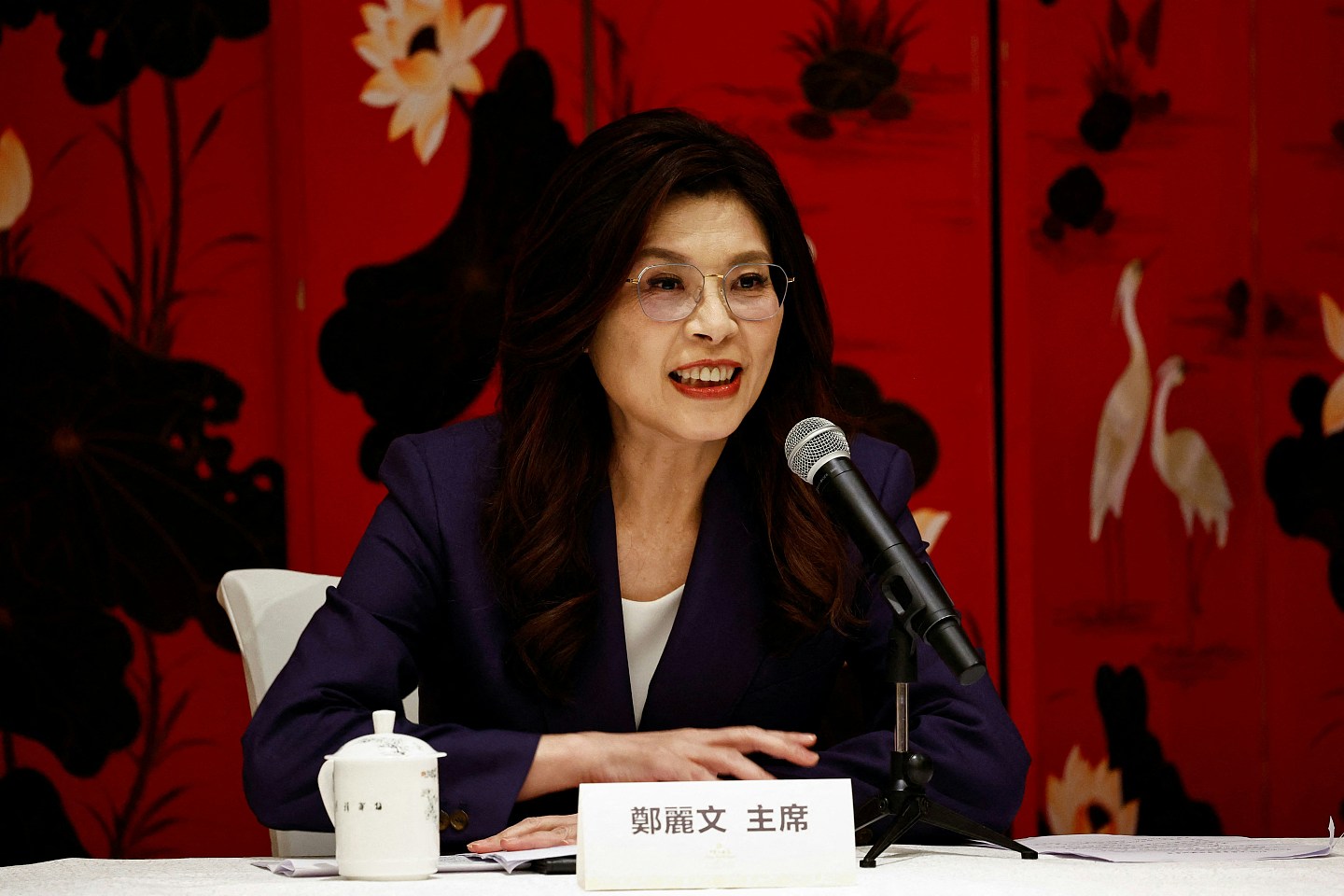 “装糊涂”才不明九二共识:郑丽文还原“郑习会”细节,习称尊重台湾社会制度(组图) - 8