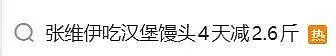 张维伊“汉堡馒头4天减重2.6斤”火了,医生:靠谱(组图) - 1