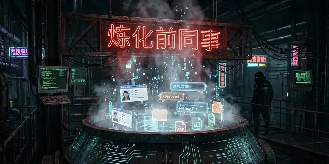 公司要的不是你,是可“炼化”的你!前同事离职后竟“赛博永生”(组图) - 1