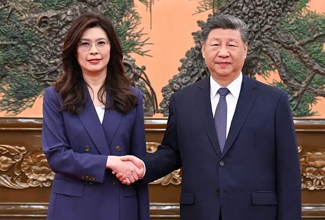 外媒：郑丽文中国之行，充满冒险的旅程（图） - 1