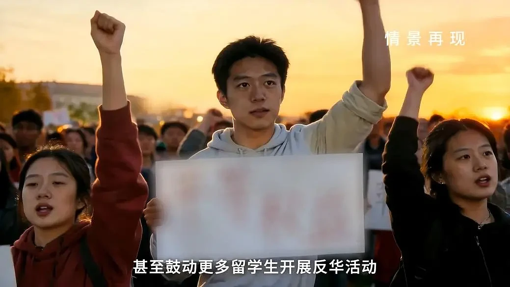 留学生被境外反华势力蛊惑迷失自我,险些断送前程(组图) - 1
