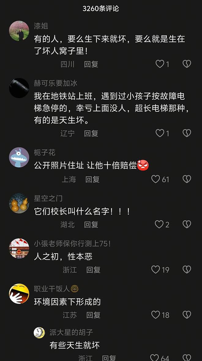 “天生的坏种，典型的伥鬼”，小学生地铁站一个动作，被全网讨伐（组图） - 5