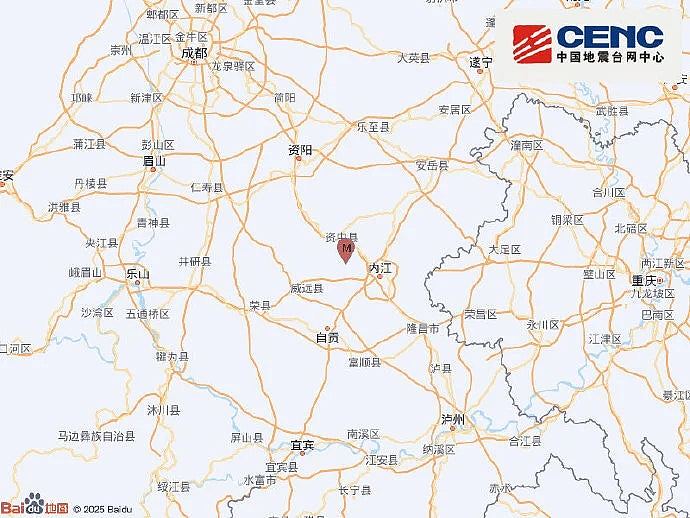 四川内江市资中县发生3.1级地震，该地过去6天曾发生15次地震（组图） - 2