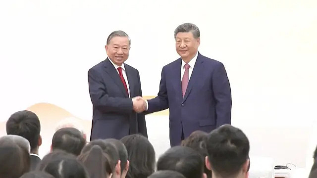 外媒:从两乘高铁到共产情谊,盘点越南领导人苏林访华四大看点(组图) - 1