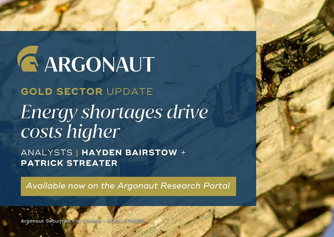 Argonaut 发布金矿板块研究报告更新：能源成本与金价回调背景下的行业再评估（组图） - 1