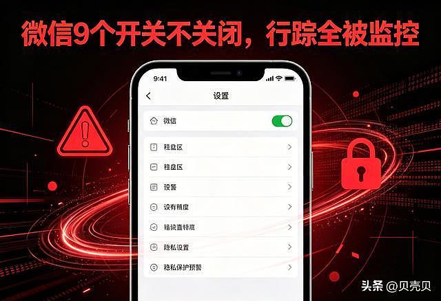 微信这个开关不关，你住哪、干啥，别人全知道！快关（组图） - 1