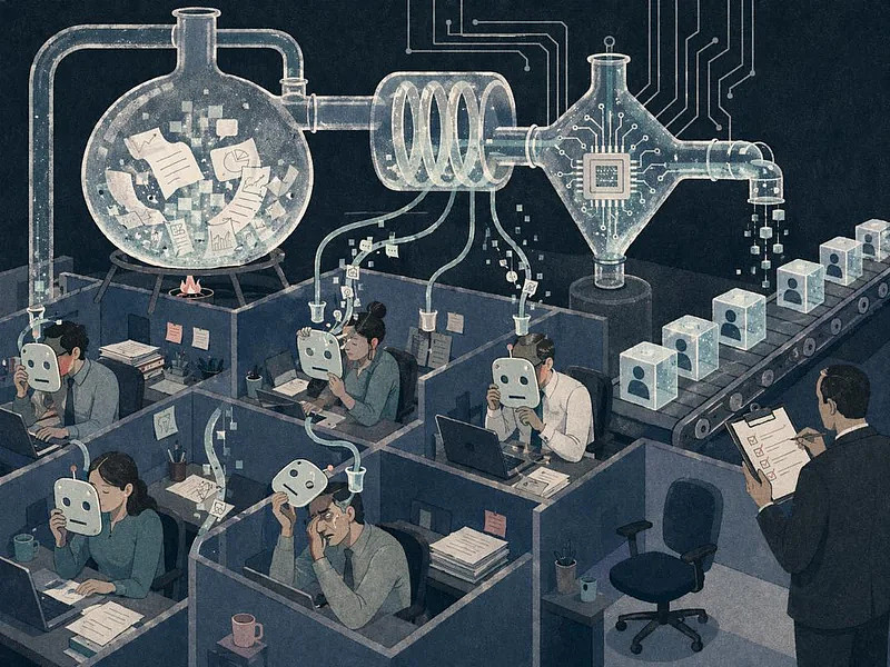 打工人开始集体造假?当老板押注“AI提效”(组图) - 3