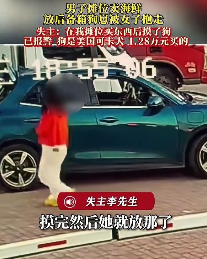 秦皇岛大姐逃单偷狗后续:正脸曝光,被人认出已社死,摊主不和解(组图) - 7