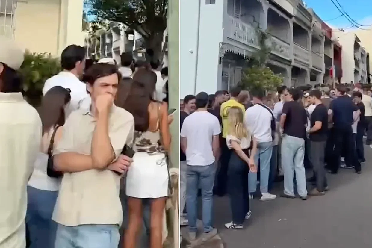 澳新军团日悉尼各大酒吧被挤爆!队伍连绵多个街区,入场需等3小时(组图) - 1