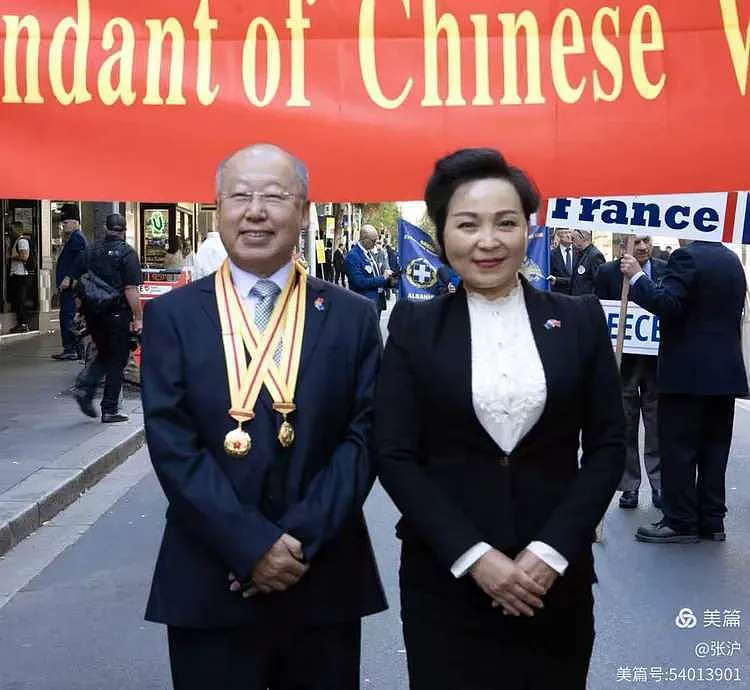 中国抗战后代方阵第11次 亮相今年澳新军团日大游行 - 14