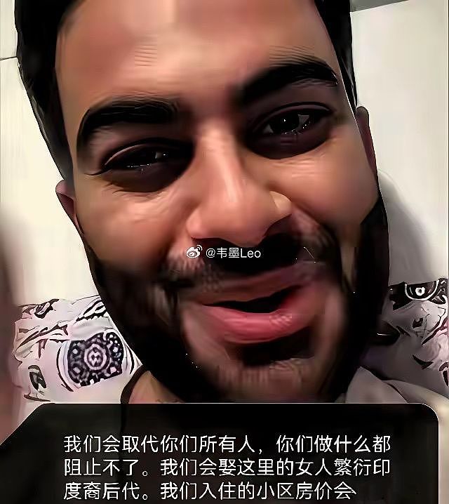 曝一印度博主放狠话:我们会取代你们所有人,娶中国女人繁衍后代(组图) - 1