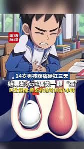 男孩羞于就医，睾丸扭转10小时坏死（图） - 1