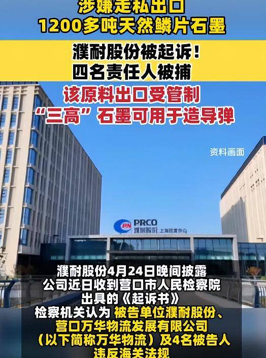 走私战略石墨给美国，中国上市公司下场惨（图） - 8