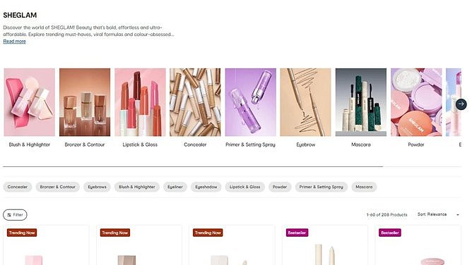 200亿次围观！Shein平价美妆线杀入Kmart，主打个位数低价（组图） - 3
